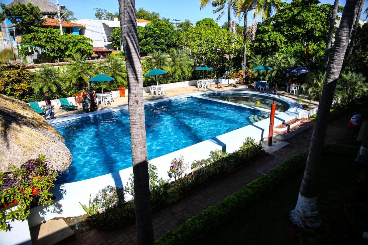 Hotel Albatros プエルト・エスコンディード エクステリア 写真